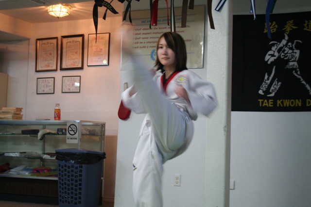 Sumire Front Snap Kick